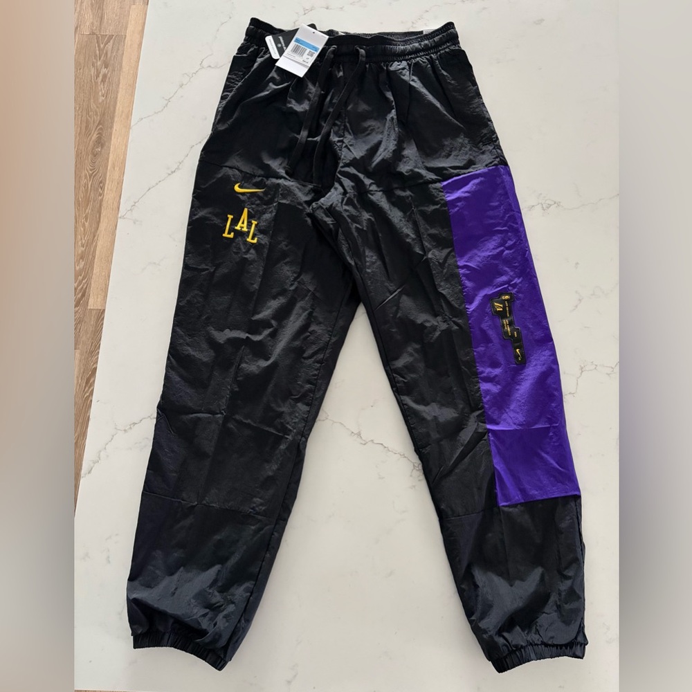 Nike Los Angeles Lakers City Edition Courtside NBA Pants Mens Size Medium